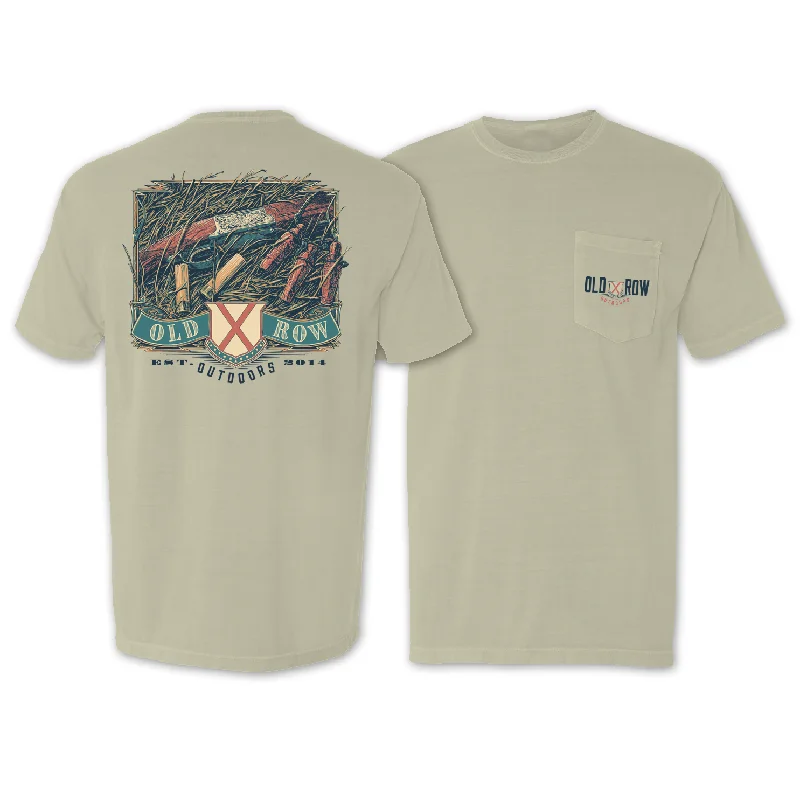 Hurry Up Old Row Outdoors Shells Pocket Tee