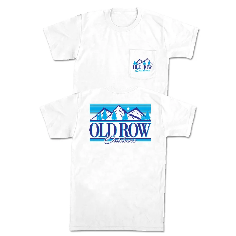 TIME-Limited Offer Old Row Outdoors Snowcaps Pocket Tee