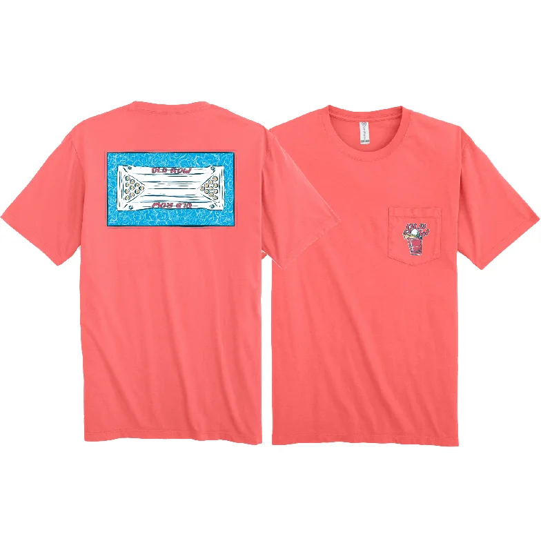 Bonus Savings Old Row Pool Pong Pocket Tee
