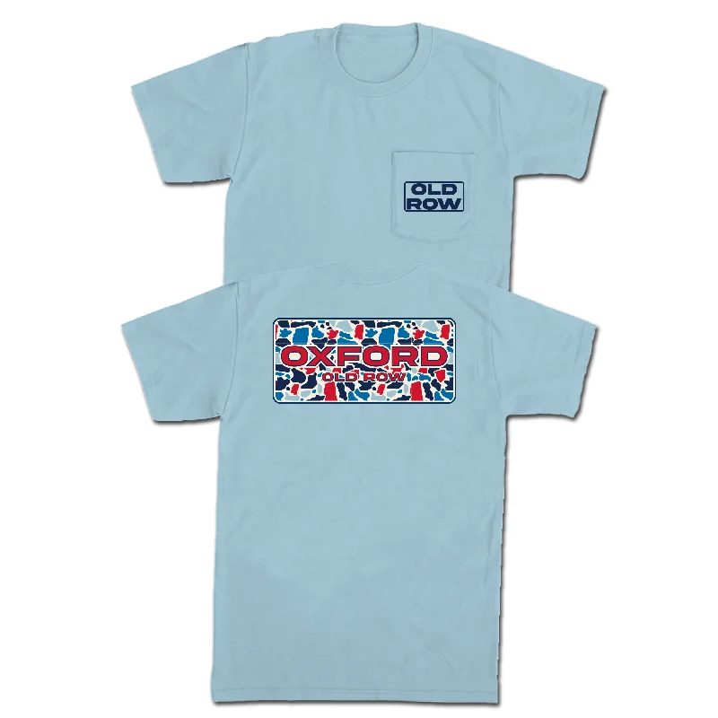 Bonus Savings Oxford Camo Pocket Tee