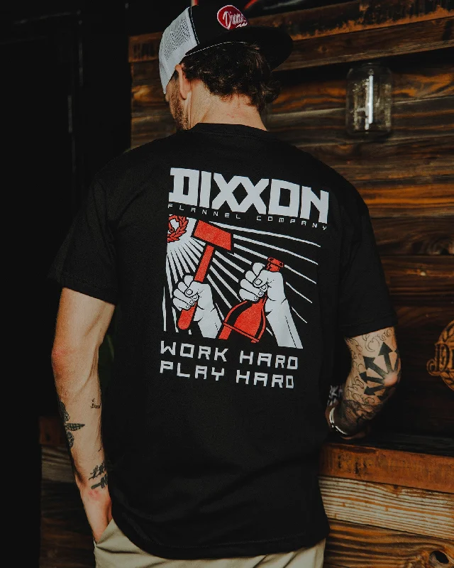 Act Fast Party Hammer T-Shirt - Black