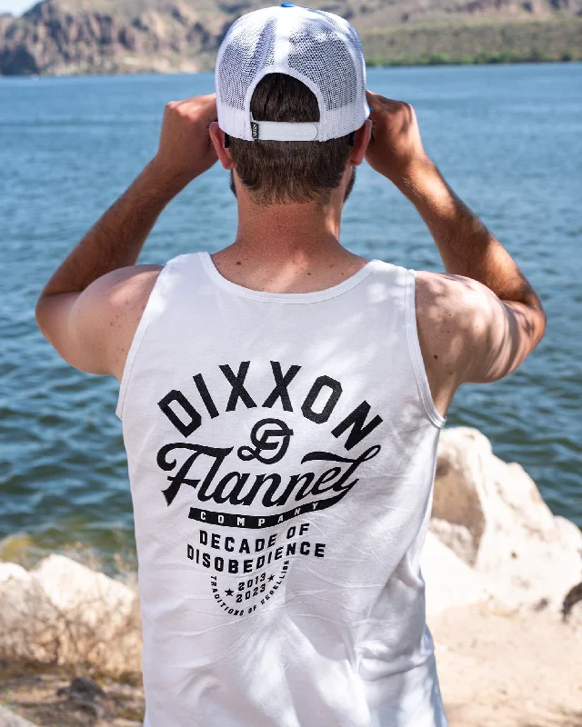 Act Now Pastime Tank - White