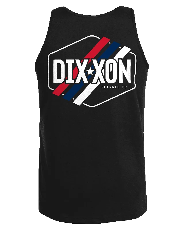 Huge Savings Patriotic Stripes Tank - Red, White, & Blue
