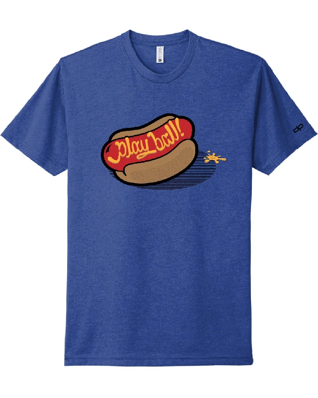 Shop Now Play Ball Hot Dog t-shirt