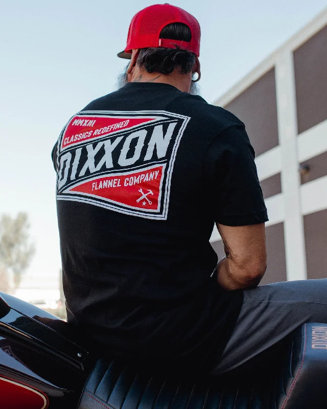 Today’s Deal Red & White Classics T-Shirt - Black