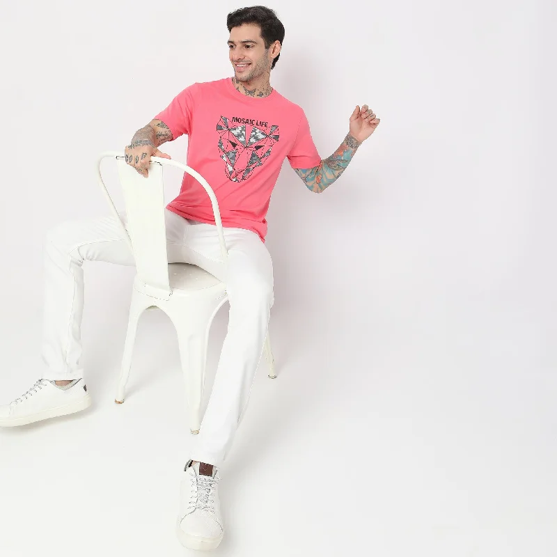 Weekend Specials to Snag Regular Fit Graphic T-Shirt