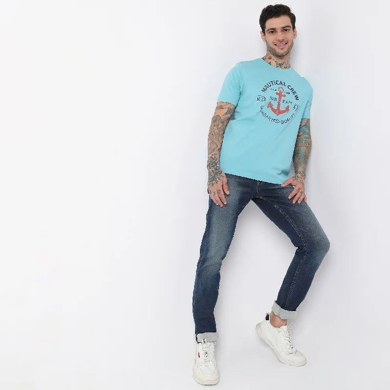 Weekend Savings Bonanza Regular Fit Graphic T-Shirt
