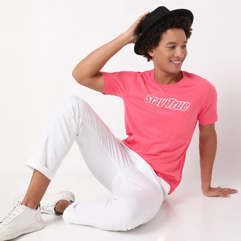 Weekend Savings Bonanza Regular Fit Graphic T-Shirt