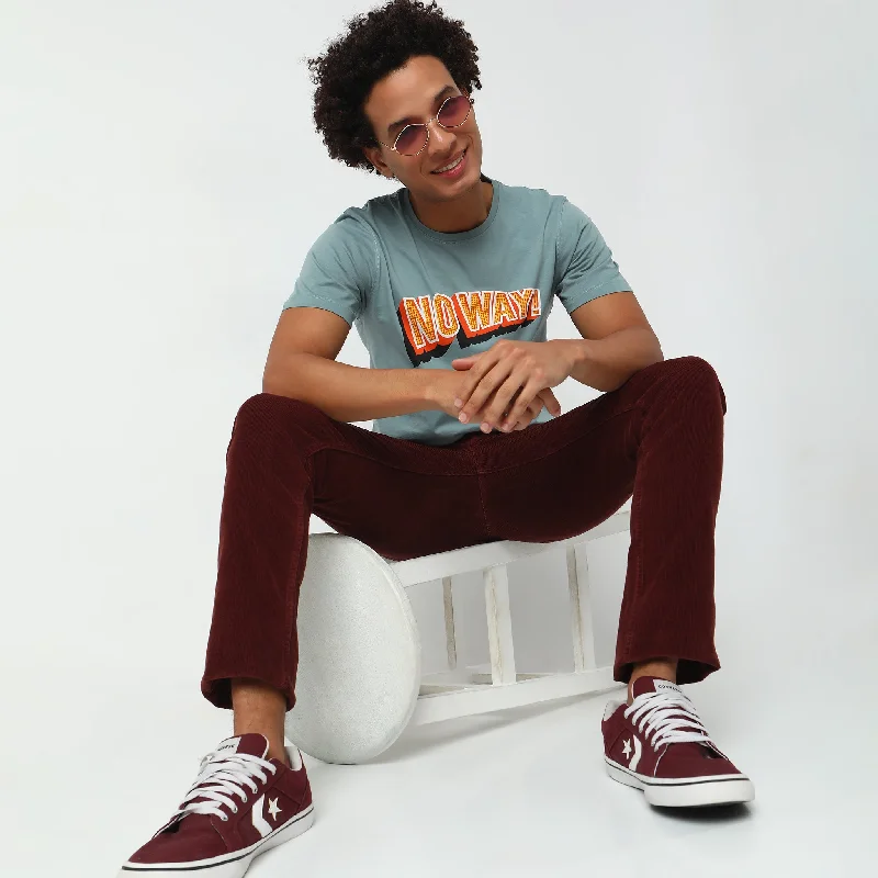 Limited Time Discount Regular Fit Graphic T-Shirt