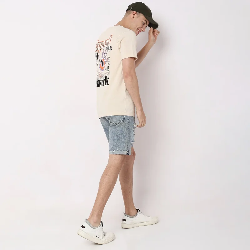 Exclusive Offer Regular Fit Graphic T-Shirt
