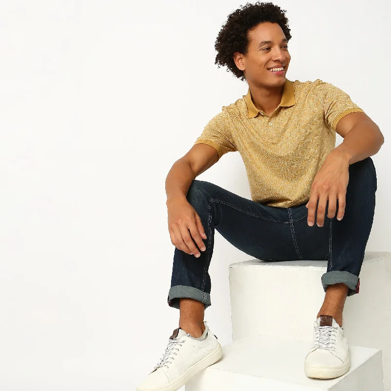 Today Only Regular Fit Printed Polo T-Shirt
