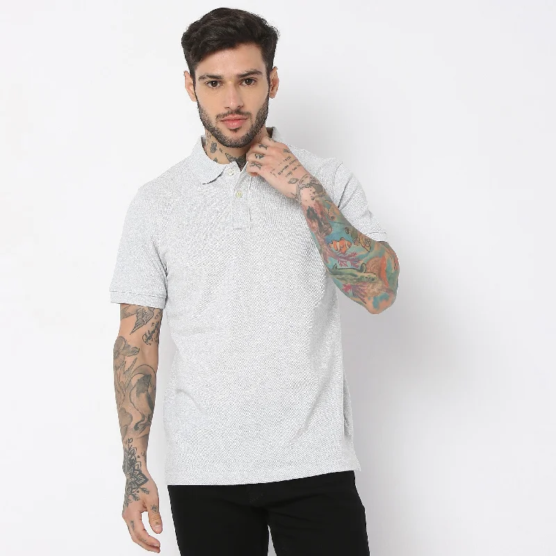 Markdowns Regular Fit Solid Polo T-Shirt