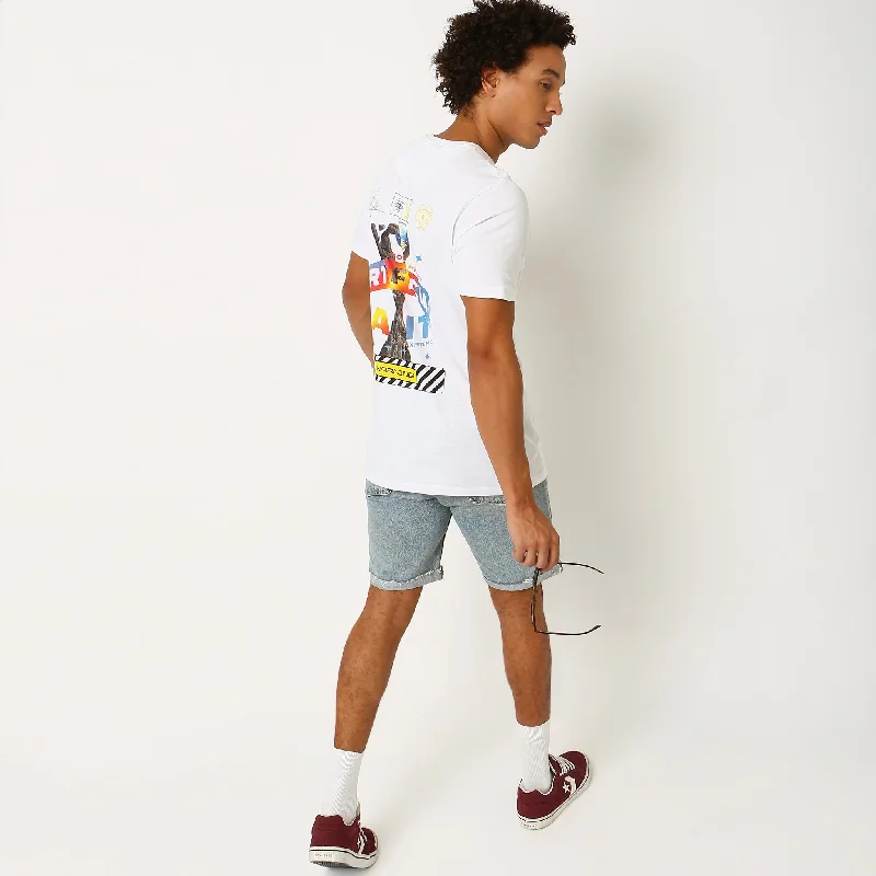 Today's Deal Regular Fit Solid T-Shirt