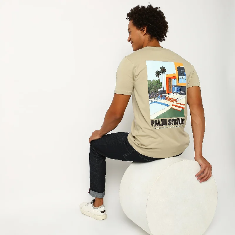 Year-End Sale Regular Fit Solid T-Shirt