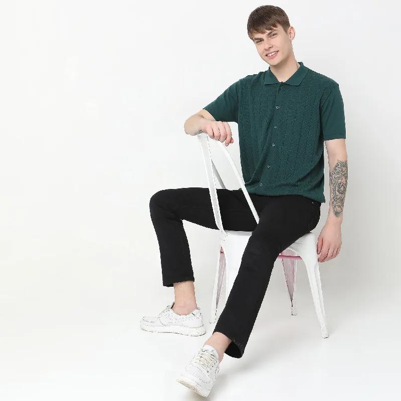 Overstock Clearance Hand Kinit Jersey™ - Fine Knitted Structure Regular Fit Shirt - Wear with Ease & Comfort