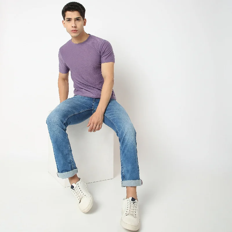 Unbeatable Prices Regular Fit Structured T-Shirt