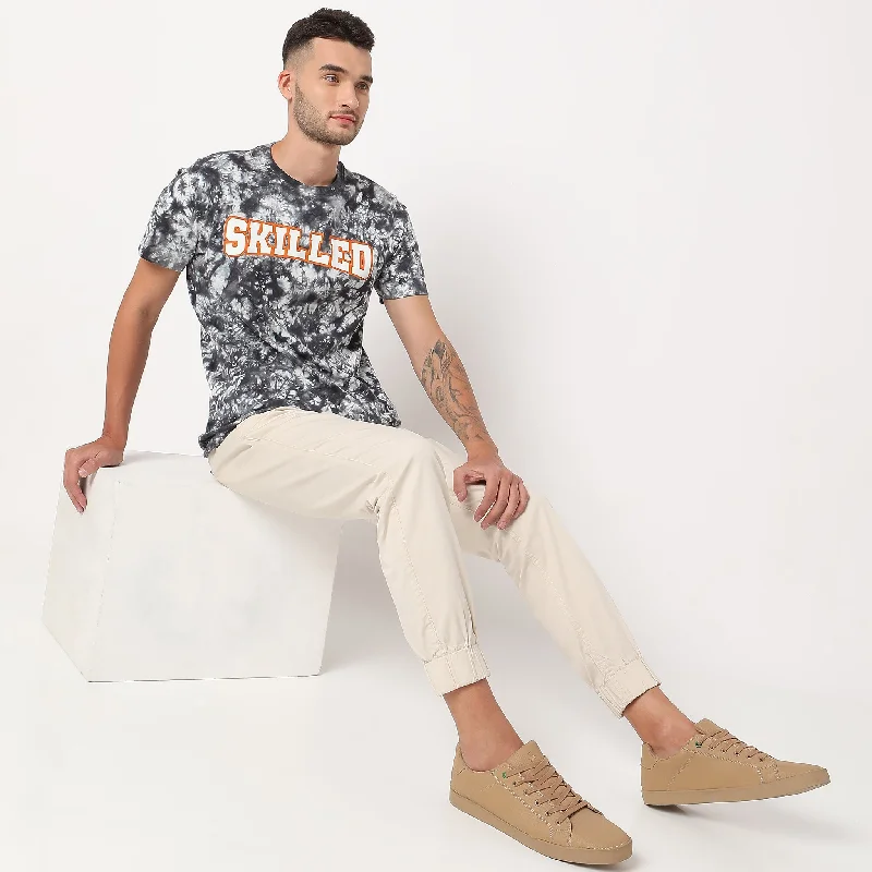 New Arrival Regular Fit Tie - Dye T-Shirt