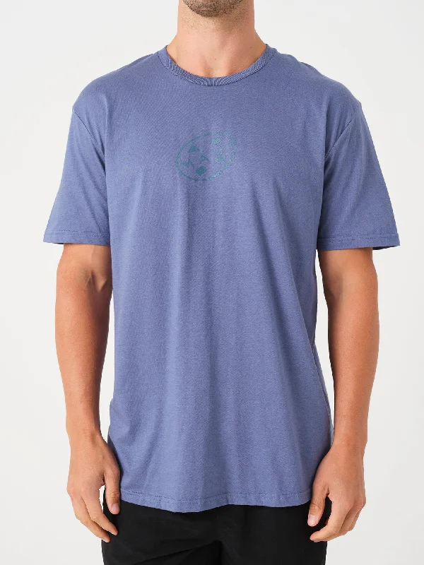 Weekend Flash Sale Retro Cookie T-Shirt in Blue