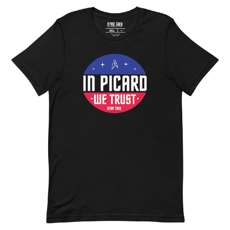 Savings Event Star Trek In Picard We Trust Unisex T-Shirt