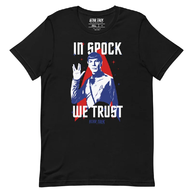 Price Drop Alert Star Trek In Spock We Trust Unisex T-Shirt