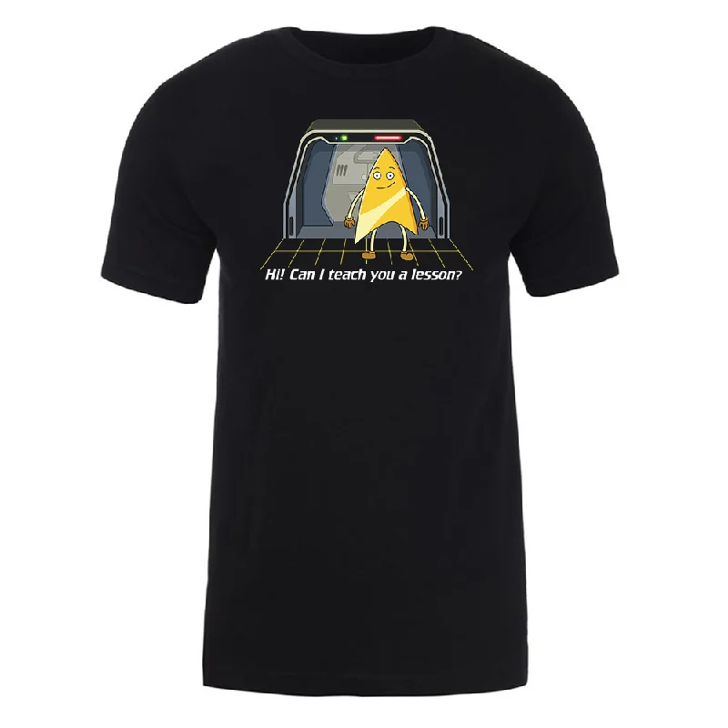 Clearance Items Star Trek: Lower Decks Badgey Lesson Adult Short Sleeve T-Shirt