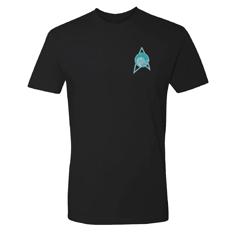 Limited Time Star Trek: Lower Decks Cetacean Ops Delta Logo Adult Short Sleeve T-Shirt Limited Time Star Trek: Lower Decks Cetacean Ops Delta Logo Adult Short Sleeve T-Shirt