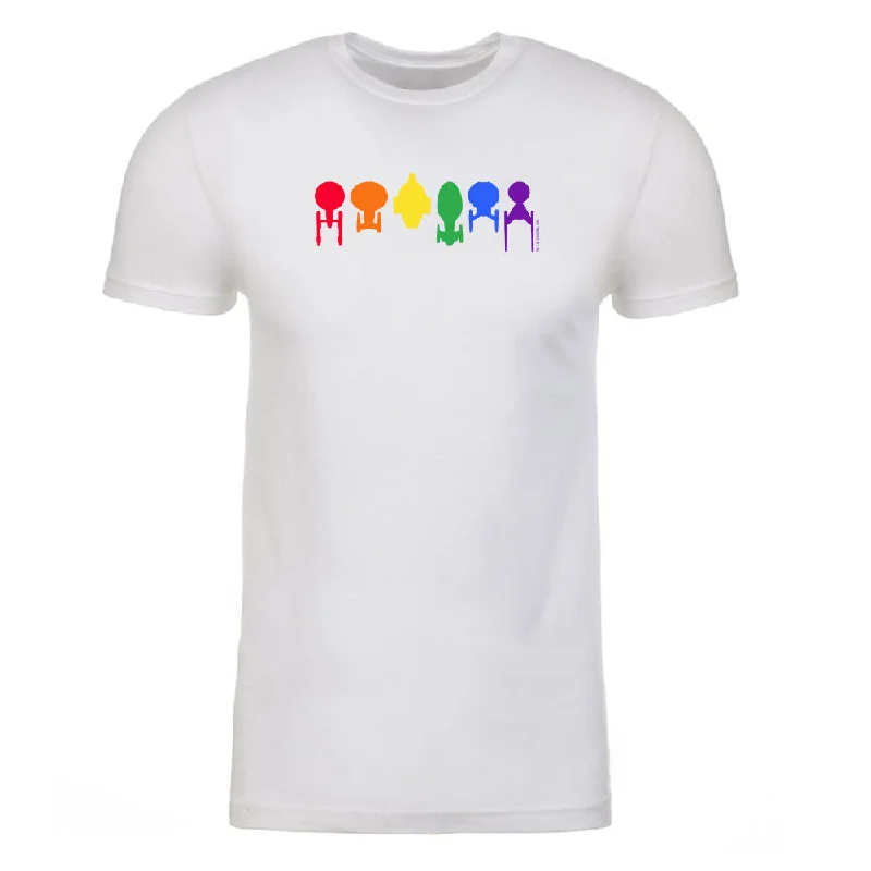 Unbeatable Deal Star Trek Ships of the Line Pride Adult T-Shirt