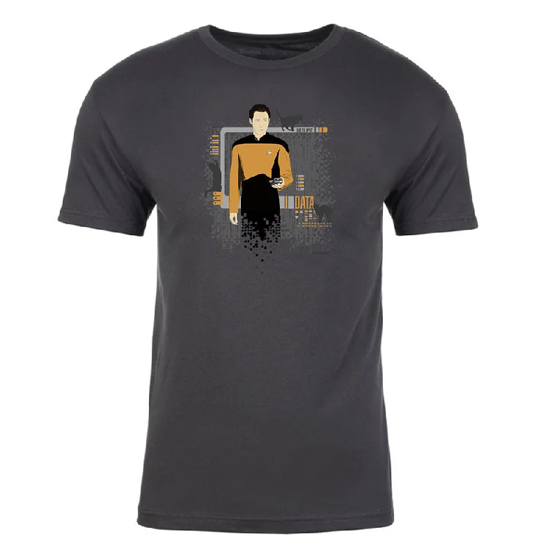 Now Available Star Trek: The Next Generation Data Cats Adult Short Sleeve T-Shirt
