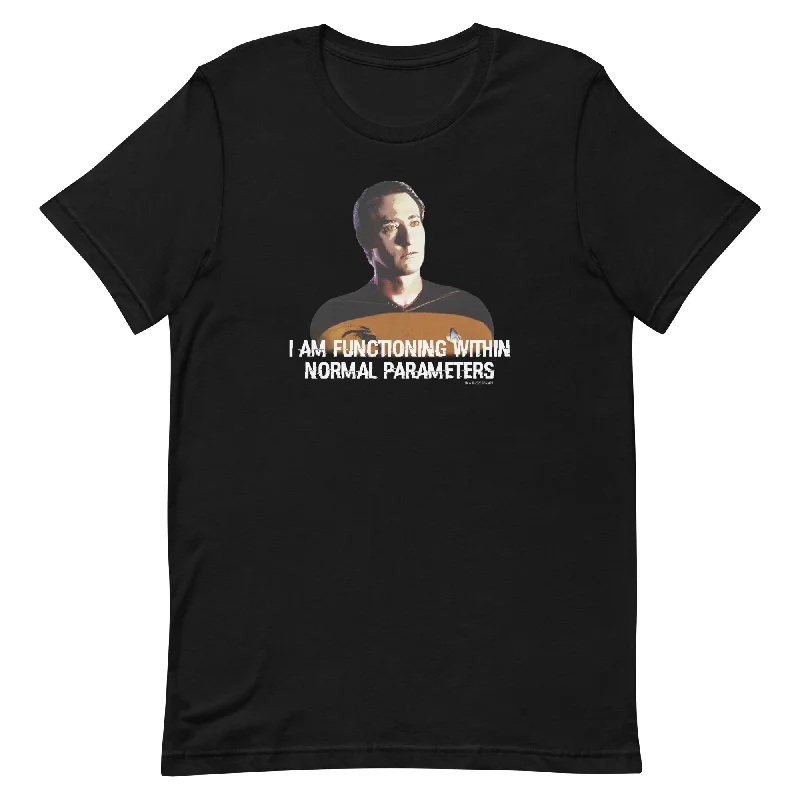 Cash Savings Star Trek: The Next Generation Data Parameters Adult Short Sleeve T-Shirt Cash Savings Star Trek: The Next Generation Data Parameters Adult Short Sleeve T-Shirt
