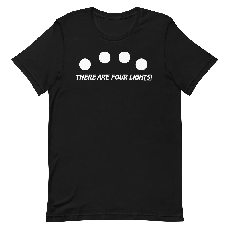 Weekend Deal Star Trek: The Next Generation Four Lights Adult Short Sleeve T-Shirt