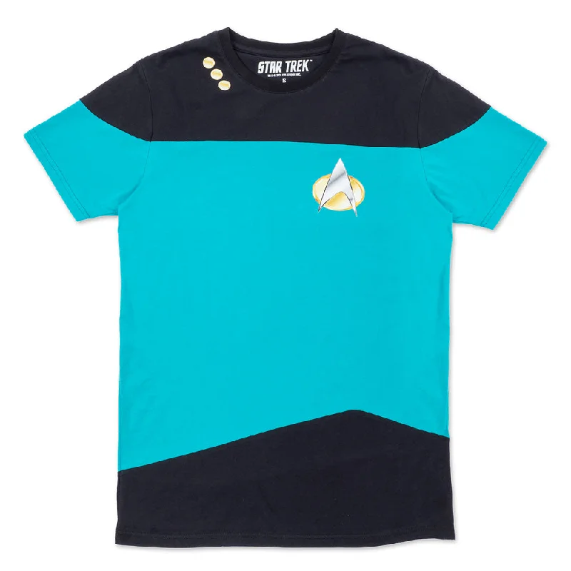 Act Now Star Trek: The Next Generation Medical Uniform T-Shirt