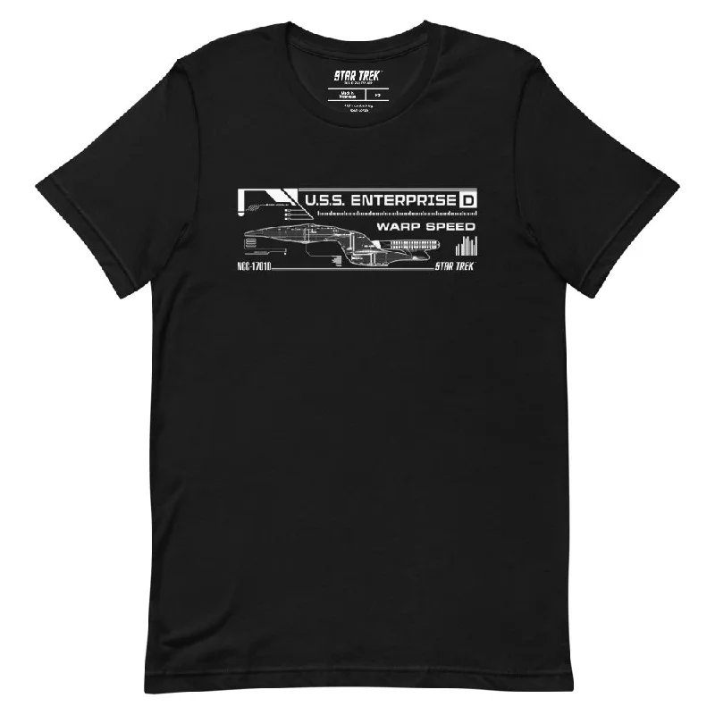 Crazy Savings Star Trek: The Next Generation U.S.S Enterprise D Unisex T-Shirt