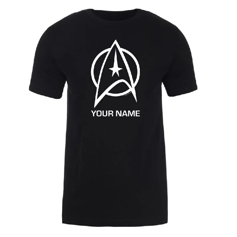 Take Action Star Trek: The Original Series Delta Personalized Adult Short Sleeve T-Shirt