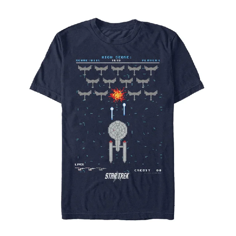 Unmissable Sale Star Trek: The Original Series Pixel Space Battle Graphic T-Shirt