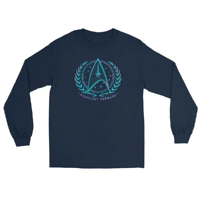 Don't Wait Star Trek: The Original Series Starfleet Badge Long Sleeve T-Shirt