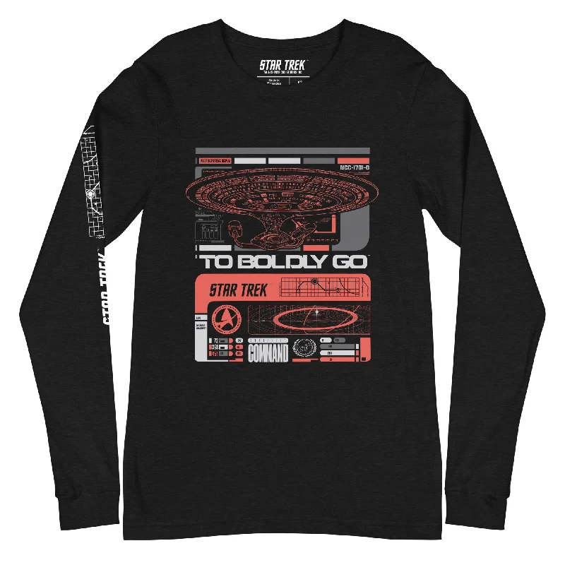 New Deals Star Trek To Boldly Go Long Sleeve T-Shirt