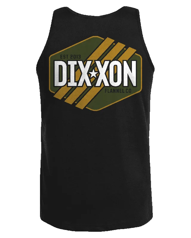 TIME-Limited Offer Tactical Stripes Tank - Black & O.D. Green