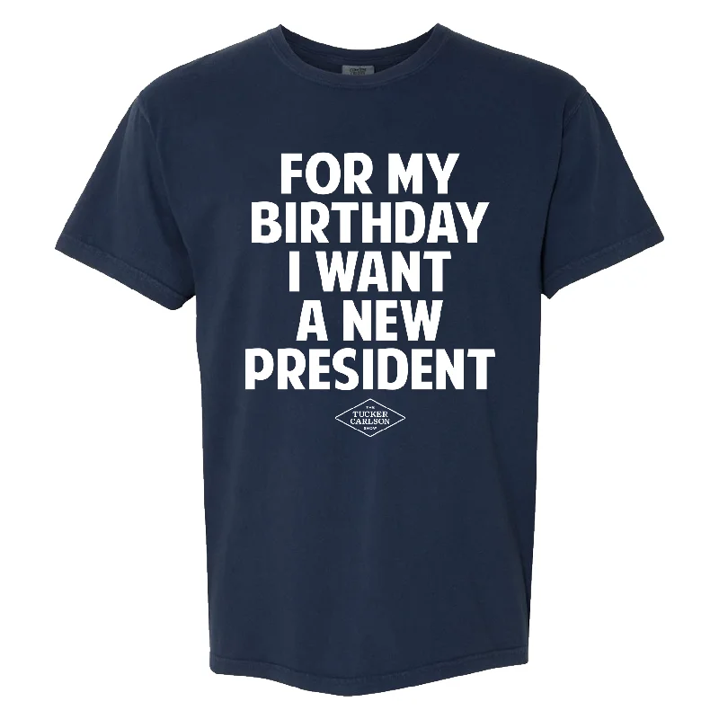 Weekend Shopping Bliss TCS New President Tee