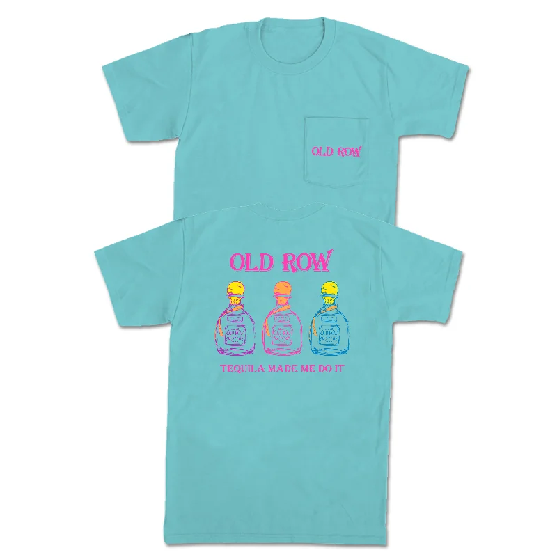 New Arrival Tequila Made Me Do It Pocket Tee