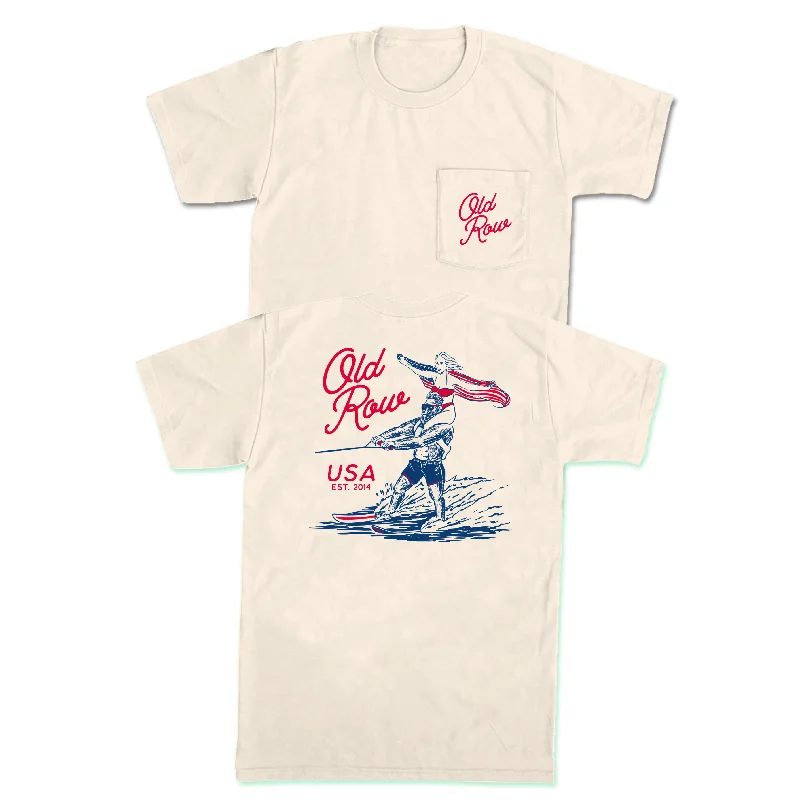 Crazy Deals The Big Foot Water Ski Pocket Tee