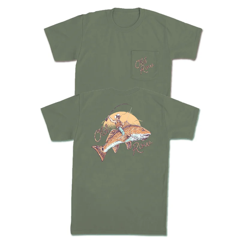 Weekend Deal The Bucking Fish Pocket Tee