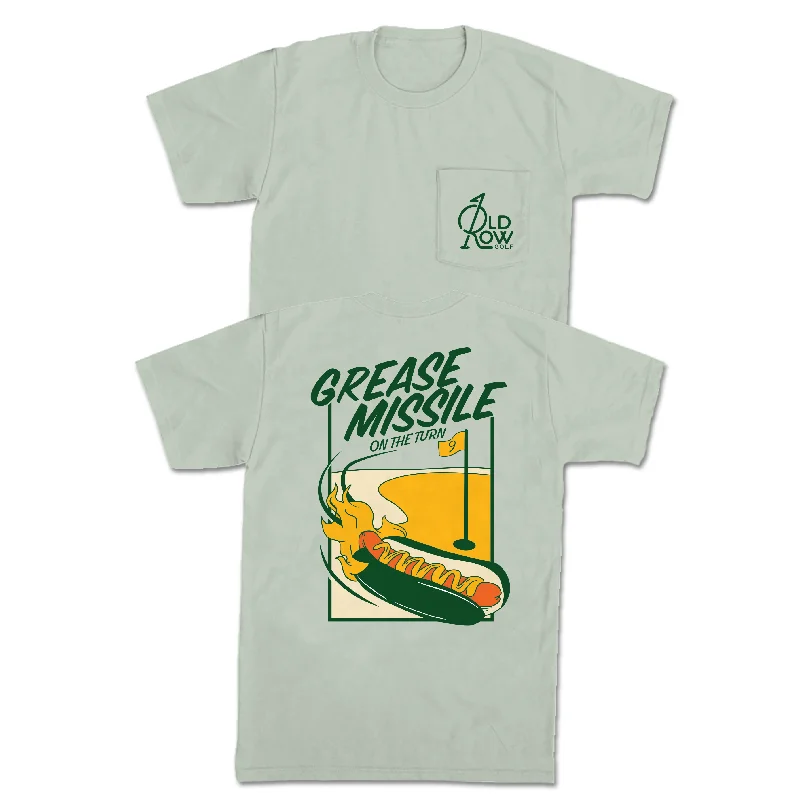 Now or Never The Grease Missile Pocket Tee