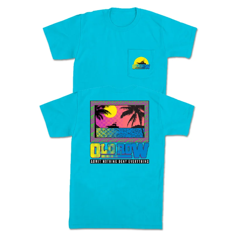 Deal Alert The Neon Sunset Pocket Tee