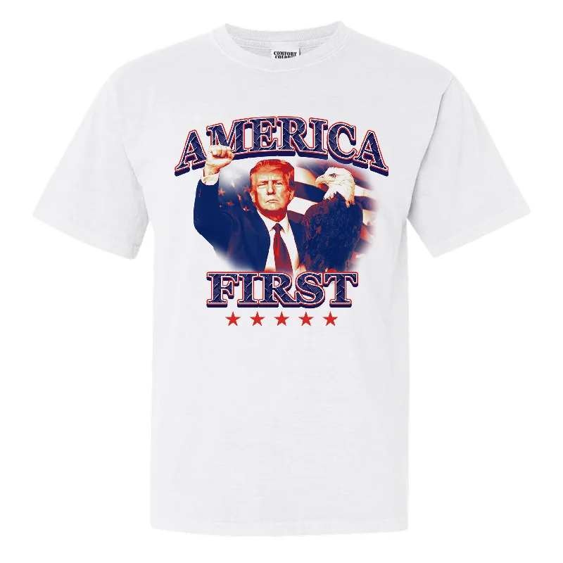 Now or Never Trump America First Tee