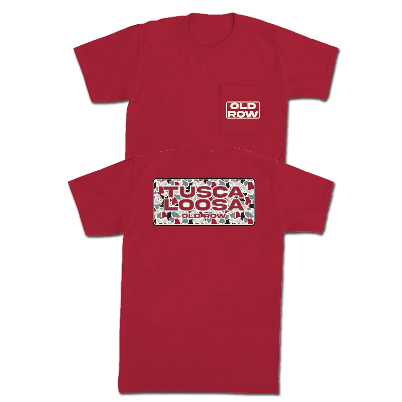 Best Bargains Tuscaloosa Camo Pocket Tee