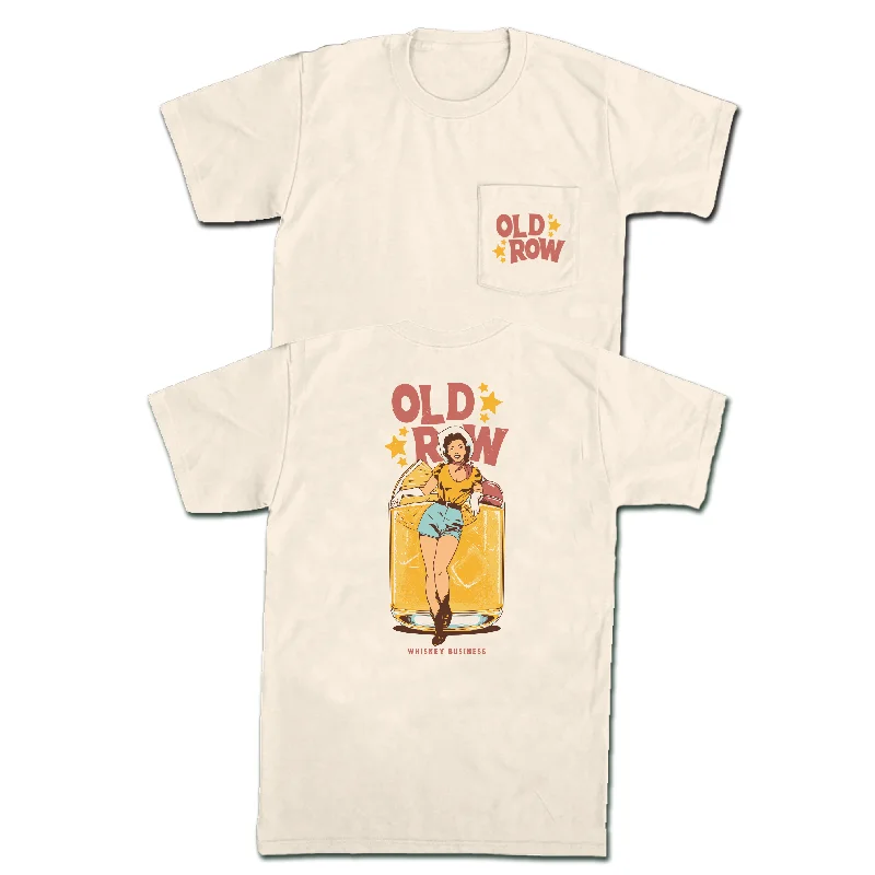 Limited Quantity Whiskey Business Pocket Tee