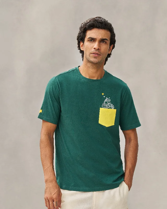Savings Soar This Weekend Zolulu T-shirt - Bottle Green